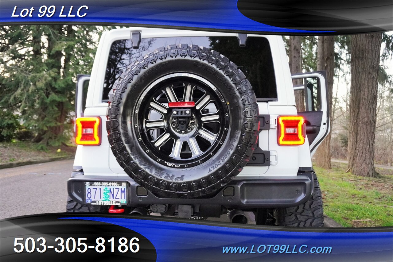 2019 Jeep Wrangler Unlimited Rubicon 4X4 Unlimited Heated Leather HARD TOP  LIFTED FUEL Wheels New Tires - Photo 31 - Milwaukie, OR 97267