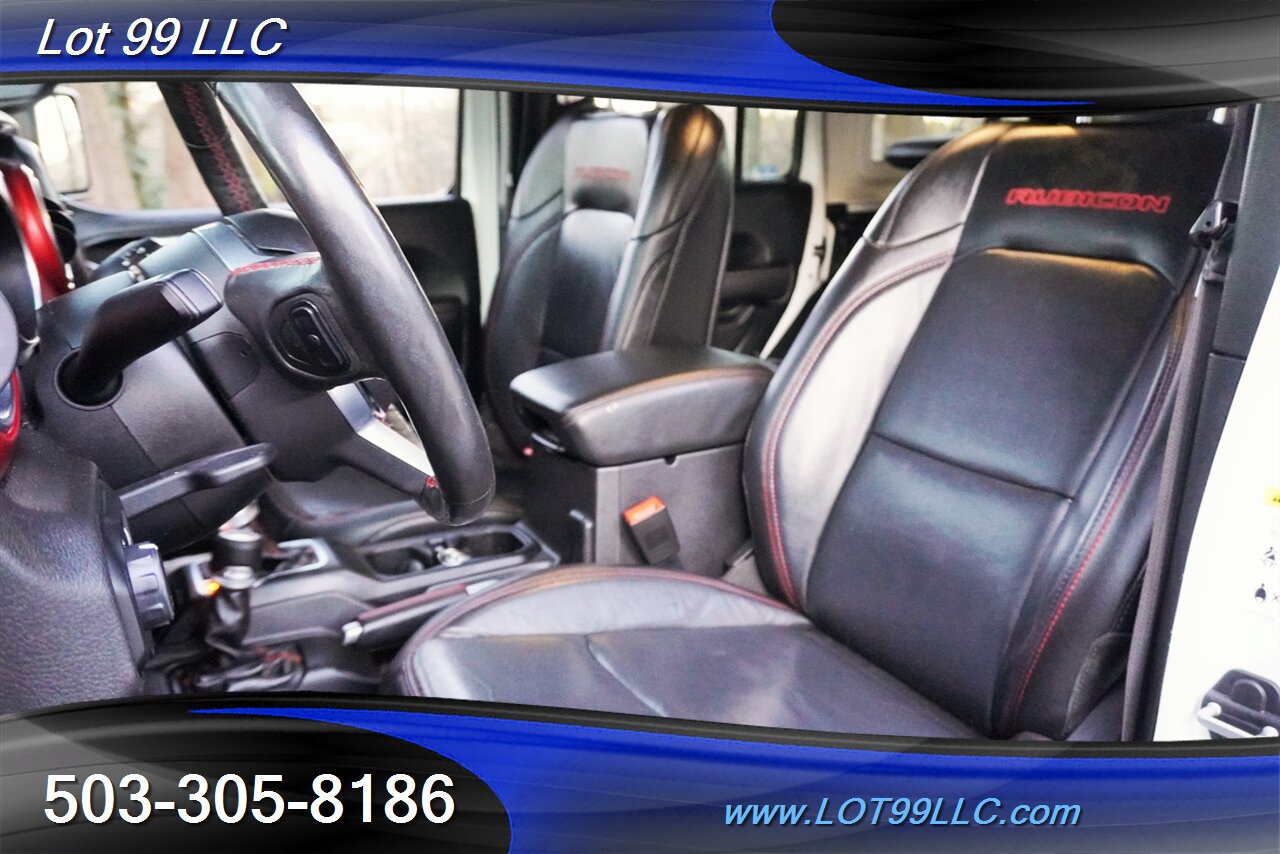 2019 Jeep Wrangler Unlimited Rubicon 4X4 Unlimited Heated Leather HARD TOP  LIFTED FUEL Wheels New Tires - Photo 13 - Milwaukie, OR 97267