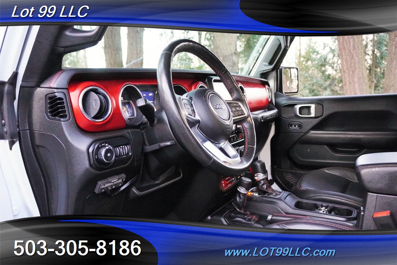 2019 Jeep Wrangler Unlimited Rubicon 4X4 Unlimited Heated Leather HARD TOP  LIFTED FUEL Wheels New Tires - Photo 12 - Milwaukie, OR 97267