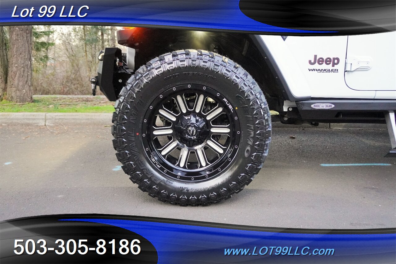 2019 Jeep Wrangler Unlimited Rubicon 4X4 Unlimited Heated Leather HARD TOP  LIFTED FUEL Wheels New Tires - Photo 37 - Milwaukie, OR 97267