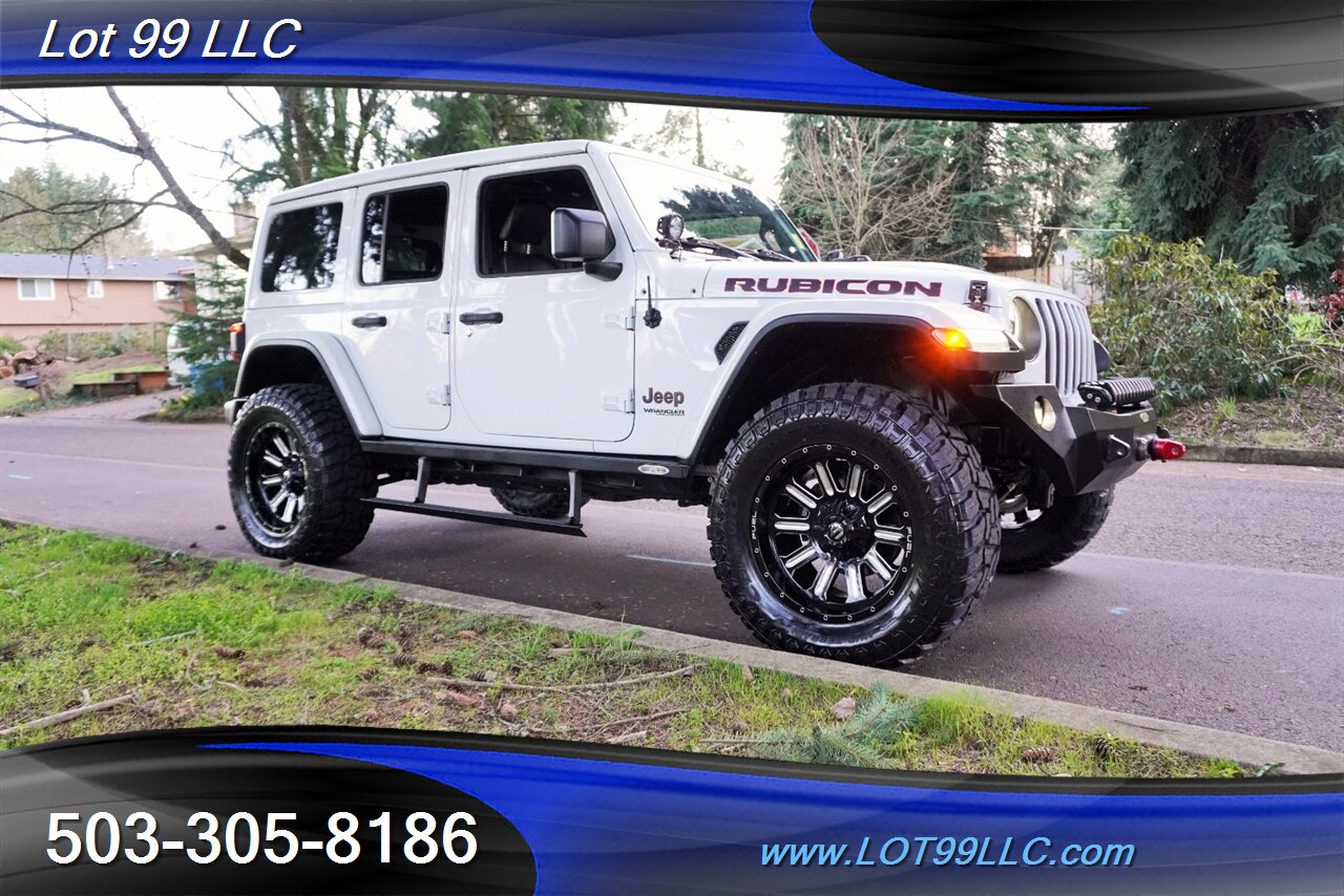2019 Jeep Wrangler Unlimited Rubicon 4X4 Unlimited Heated Leather HARD TOP  LIFTED FUEL Wheels New Tires - Photo 7 - Milwaukie, OR 97267