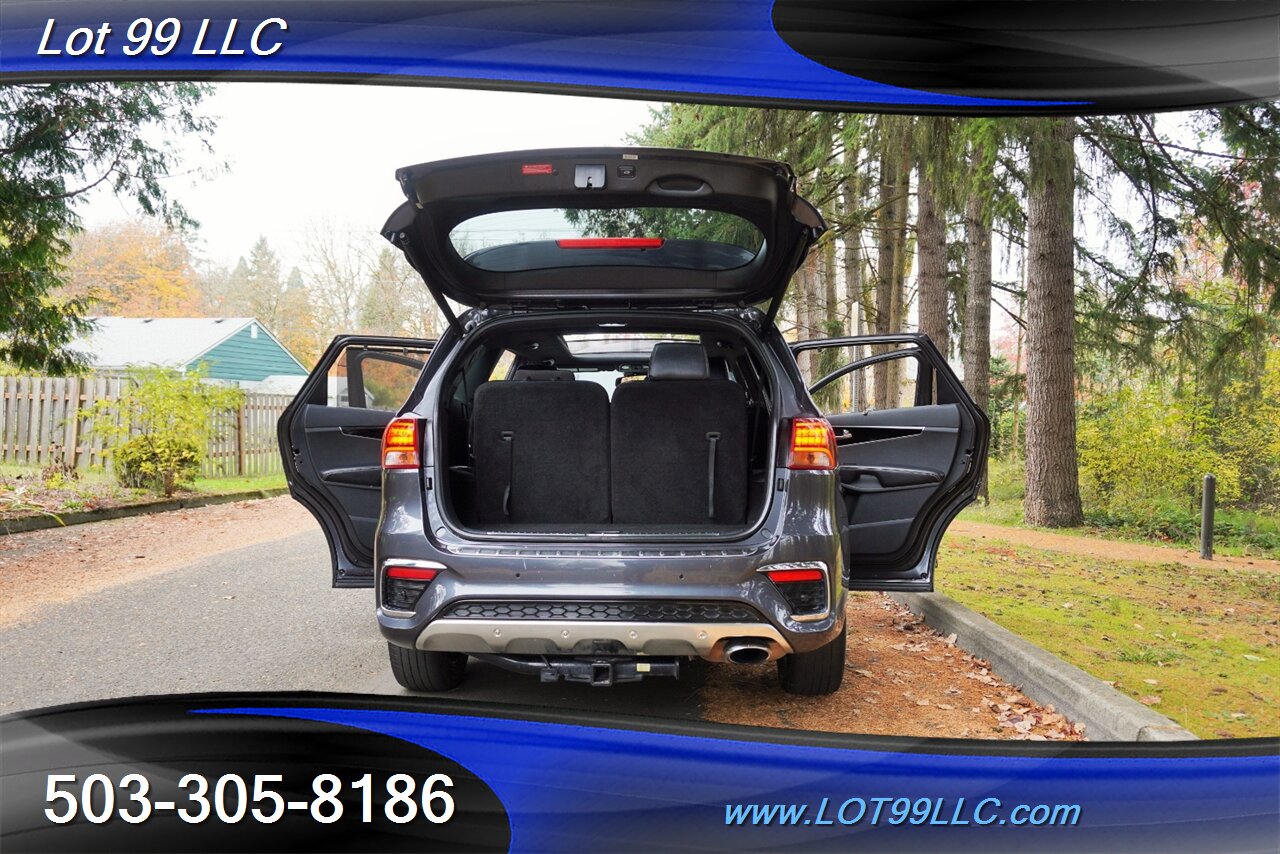 2019 Kia Sorento SXL Limited AWD Heated Leather Pano Roof GPS 3 ROW   - Photo 31 - Milwaukie, OR 97267