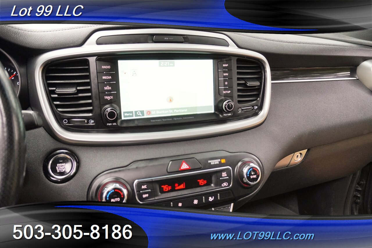 2019 Kia Sorento SXL Limited AWD Heated Leather Pano Roof GPS 3 ROW   - Photo 22 - Milwaukie, OR 97267