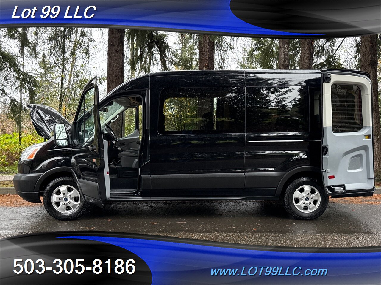 2019 Ford Transit 350 XLT MID Roof 1-Owner *15 Passenger Van **   - Photo 36 - Milwaukie, OR 97267