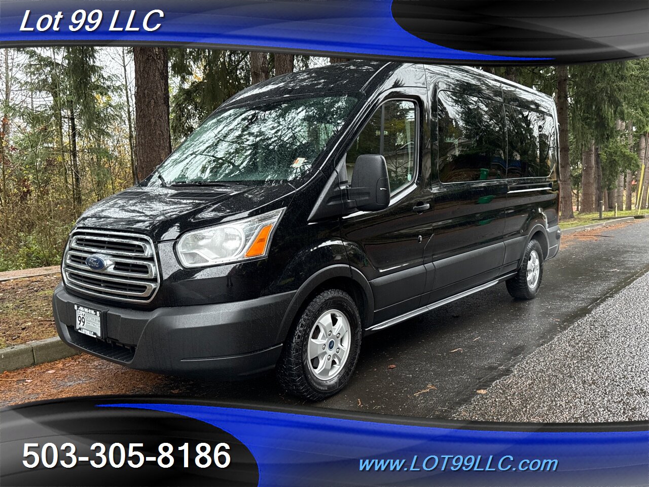 2019 Ford Transit 350 XLT MID Roof 1-Owner *15 Passenger Van **   - Photo 3 - Milwaukie, OR 97267