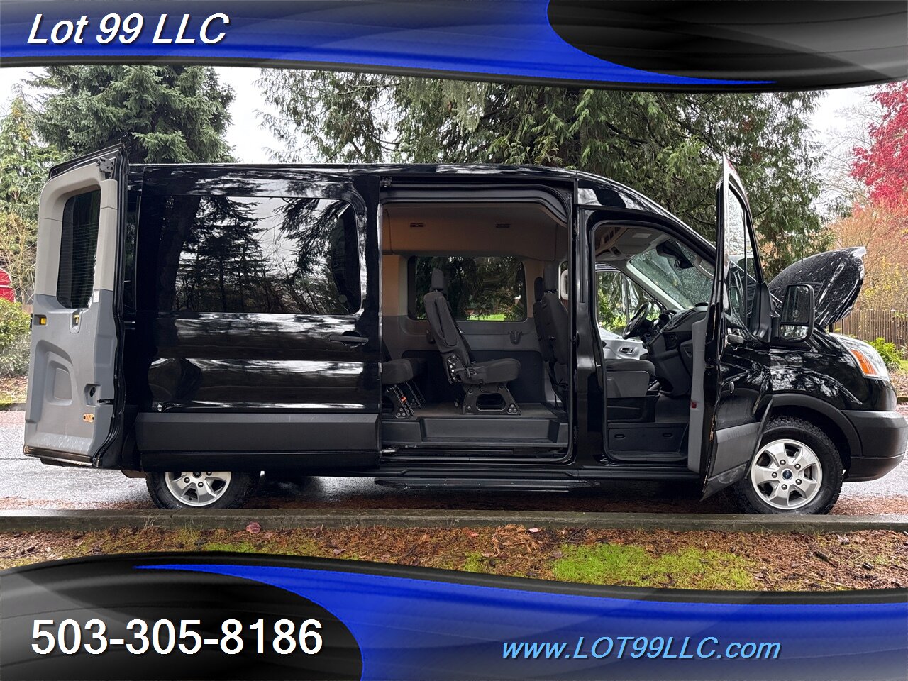 2019 Ford Transit 350 XLT MID Roof 1-Owner *15 Passenger Van **   - Photo 21 - Milwaukie, OR 97267