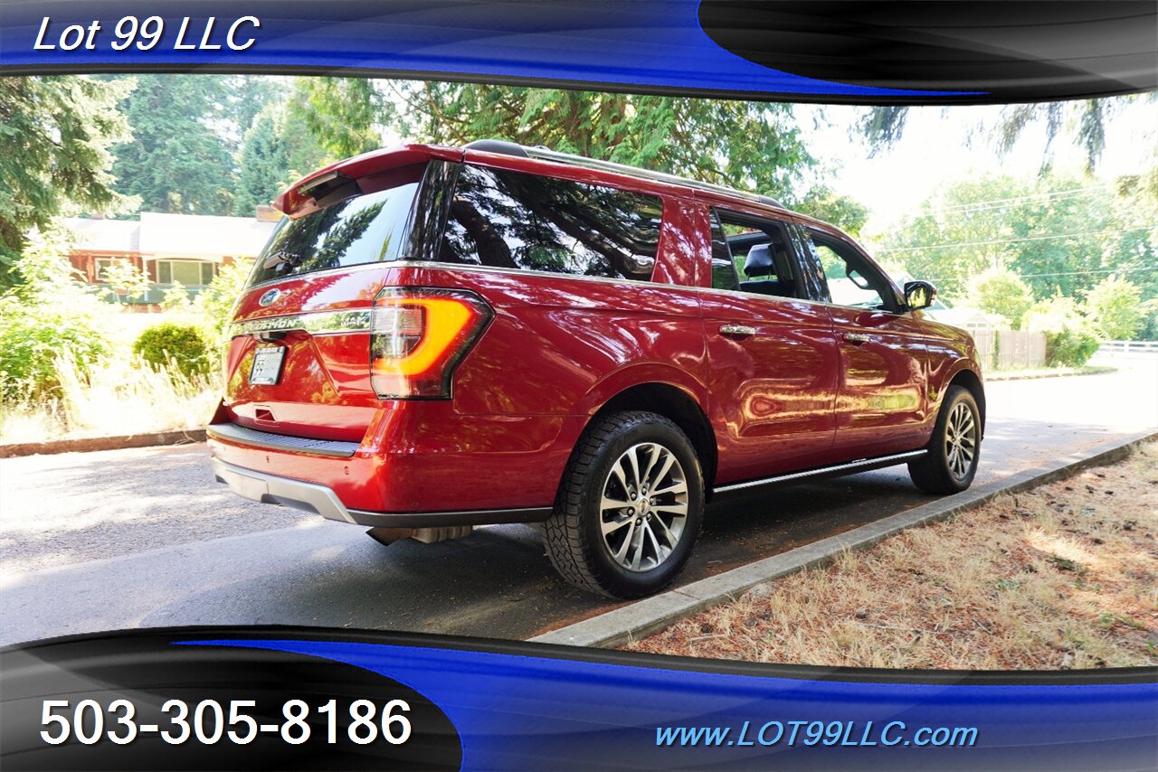 2018 Ford Expedition MAX Limited 4x4 V6 3.5L ECOBOOST Heated AC Leather GPS Pano Roof 3 ROW SEATING Premium Wheels NEW TIRES - Photo 9 - Milwaukie, OR 97267