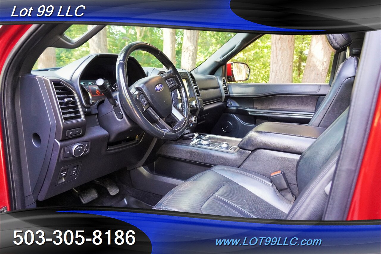 2018 Ford Expedition MAX Limited 4x4 V6 3.5L ECOBOOST Heated AC Leather GPS Pano Roof 3 ROW SEATING Premium Wheels NEW TIRES - Photo 12 - Milwaukie, OR 97267