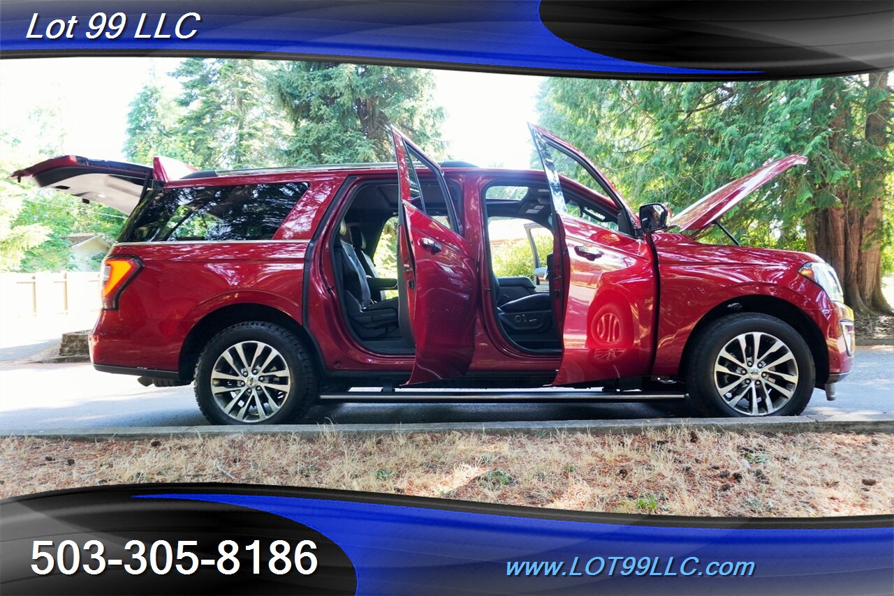 2018 Ford Expedition MAX Limited 4x4 V6 3.5L ECOBOOST Heated AC Leather GPS Pano Roof 3 ROW SEATING Premium Wheels NEW TIRES - Photo 31 - Milwaukie, OR 97267