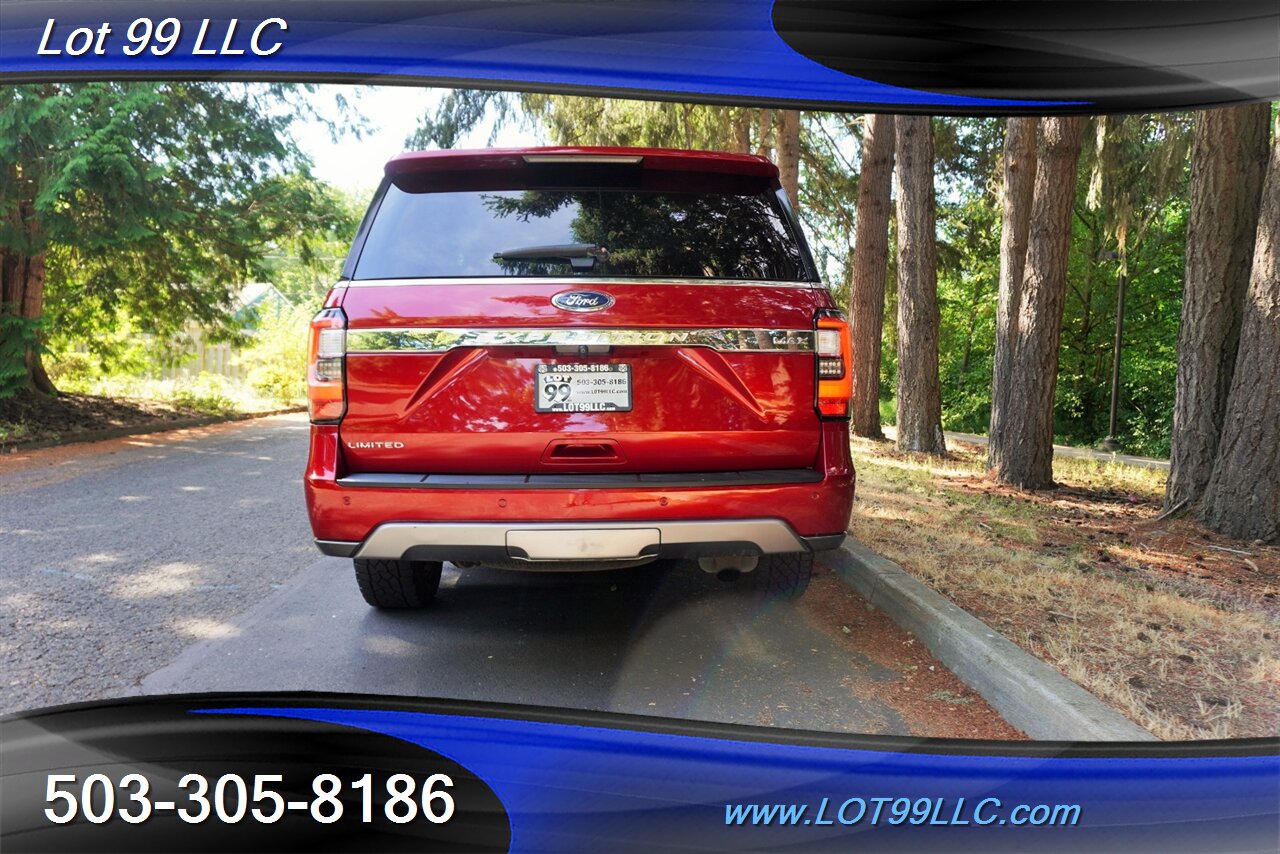 2018 Ford Expedition MAX Limited 4x4 V6 3.5L ECOBOOST Heated AC Leather GPS Pano Roof 3 ROW SEATING Premium Wheels NEW TIRES - Photo 10 - Milwaukie, OR 97267