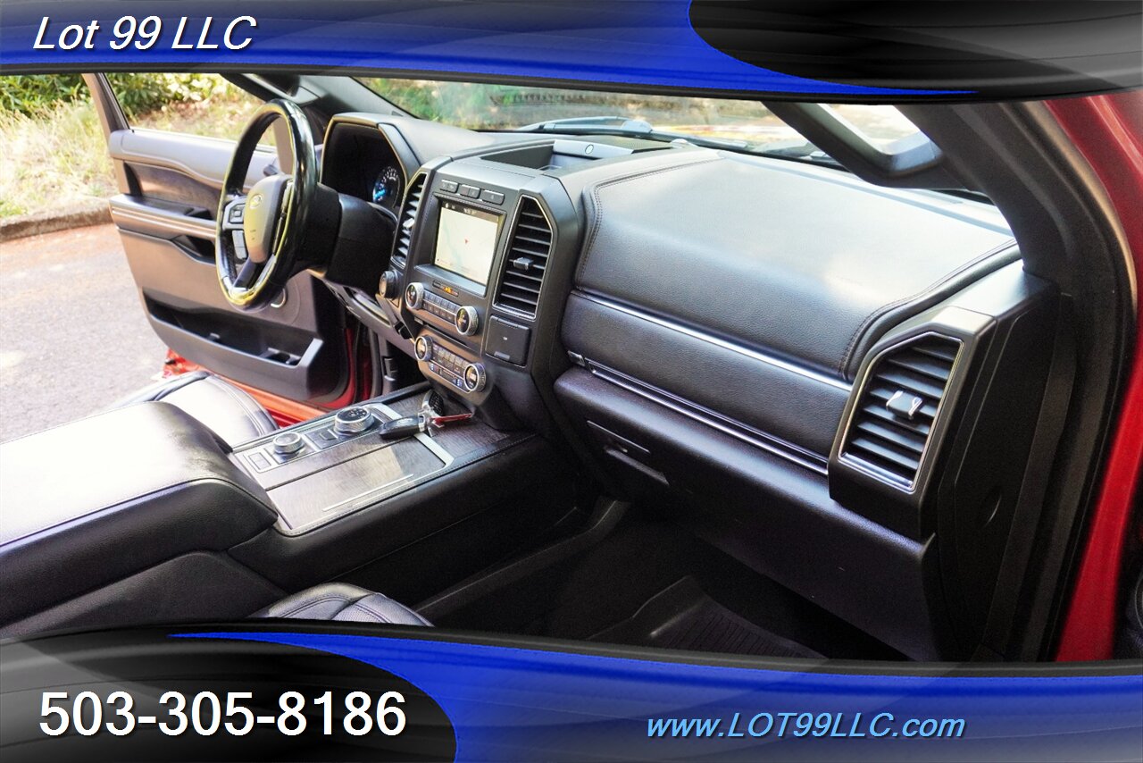 2018 Ford Expedition MAX Limited 4x4 V6 3.5L ECOBOOST Heated AC Leather GPS Pano Roof 3 ROW SEATING Premium Wheels NEW TIRES - Photo 18 - Milwaukie, OR 97267