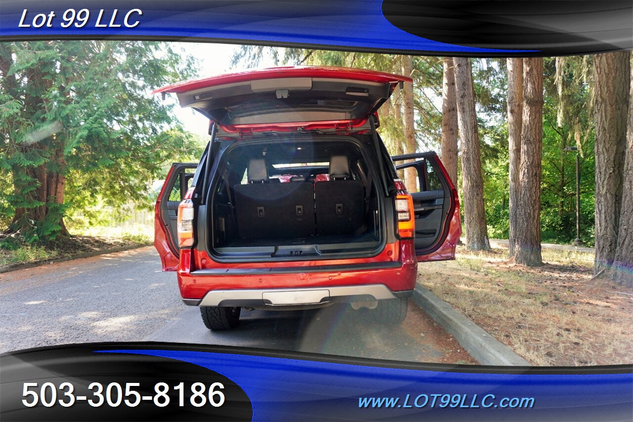 2018 Ford Expedition MAX Limited 4x4 V6 3.5L ECOBOOST Heated AC Leather GPS Pano Roof 3 ROW SEATING Premium Wheels NEW TIRES - Photo 32 - Milwaukie, OR 97267