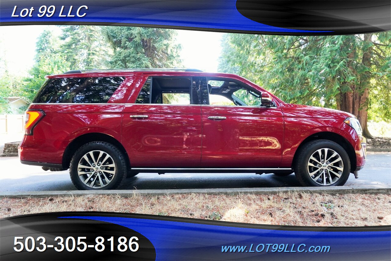 2018 Ford Expedition MAX Limited 4x4 V6 3.5L ECOBOOST Heated AC Leather GPS Pano Roof 3 ROW SEATING Premium Wheels NEW TIRES - Photo 8 - Milwaukie, OR 97267
