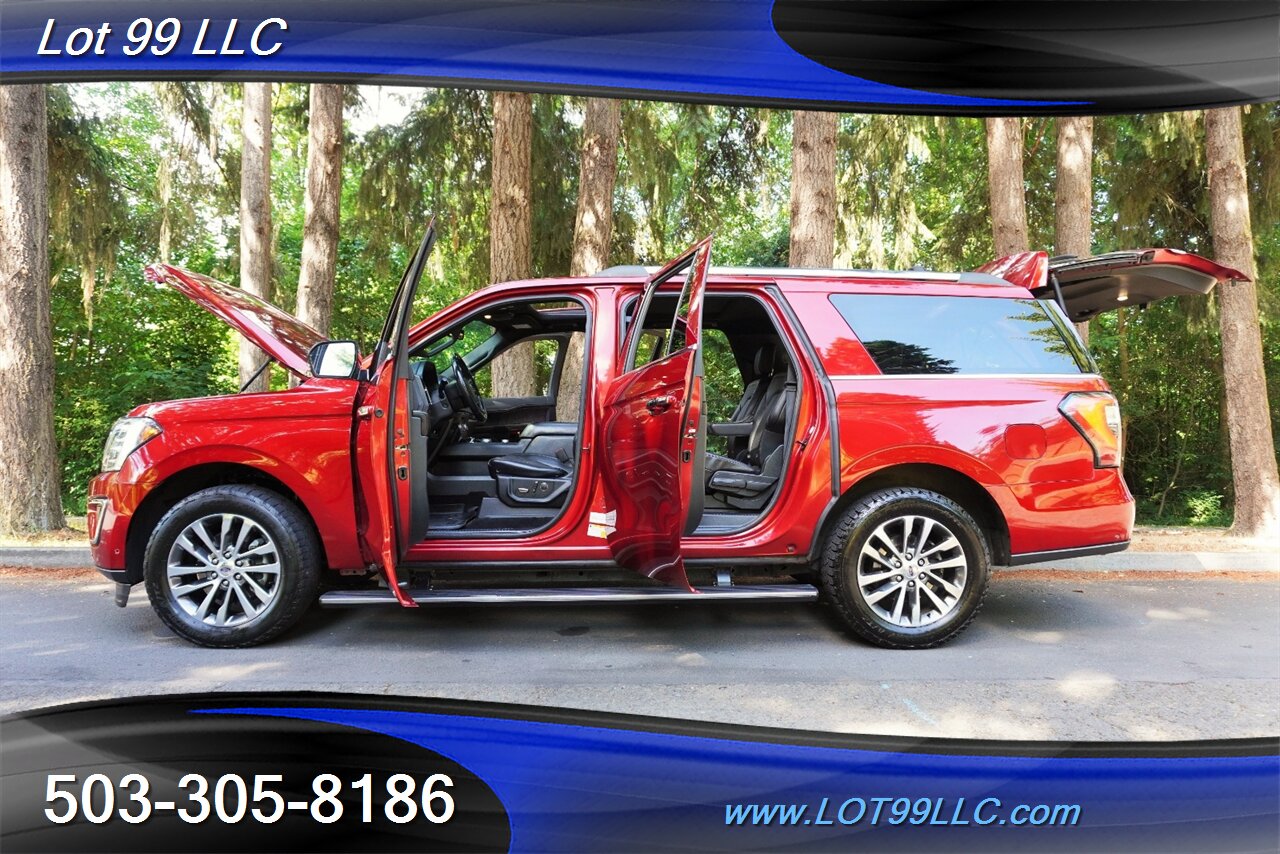 2018 Ford Expedition MAX Limited 4x4 V6 3.5L ECOBOOST Heated AC Leather GPS Pano Roof 3 ROW SEATING Premium Wheels NEW TIRES - Photo 29 - Milwaukie, OR 97267