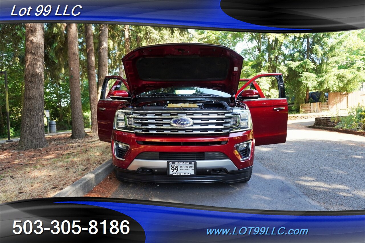 2018 Ford Expedition MAX Limited 4x4 V6 3.5L ECOBOOST Heated AC Leather GPS Pano Roof 3 ROW SEATING Premium Wheels NEW TIRES - Photo 30 - Milwaukie, OR 97267