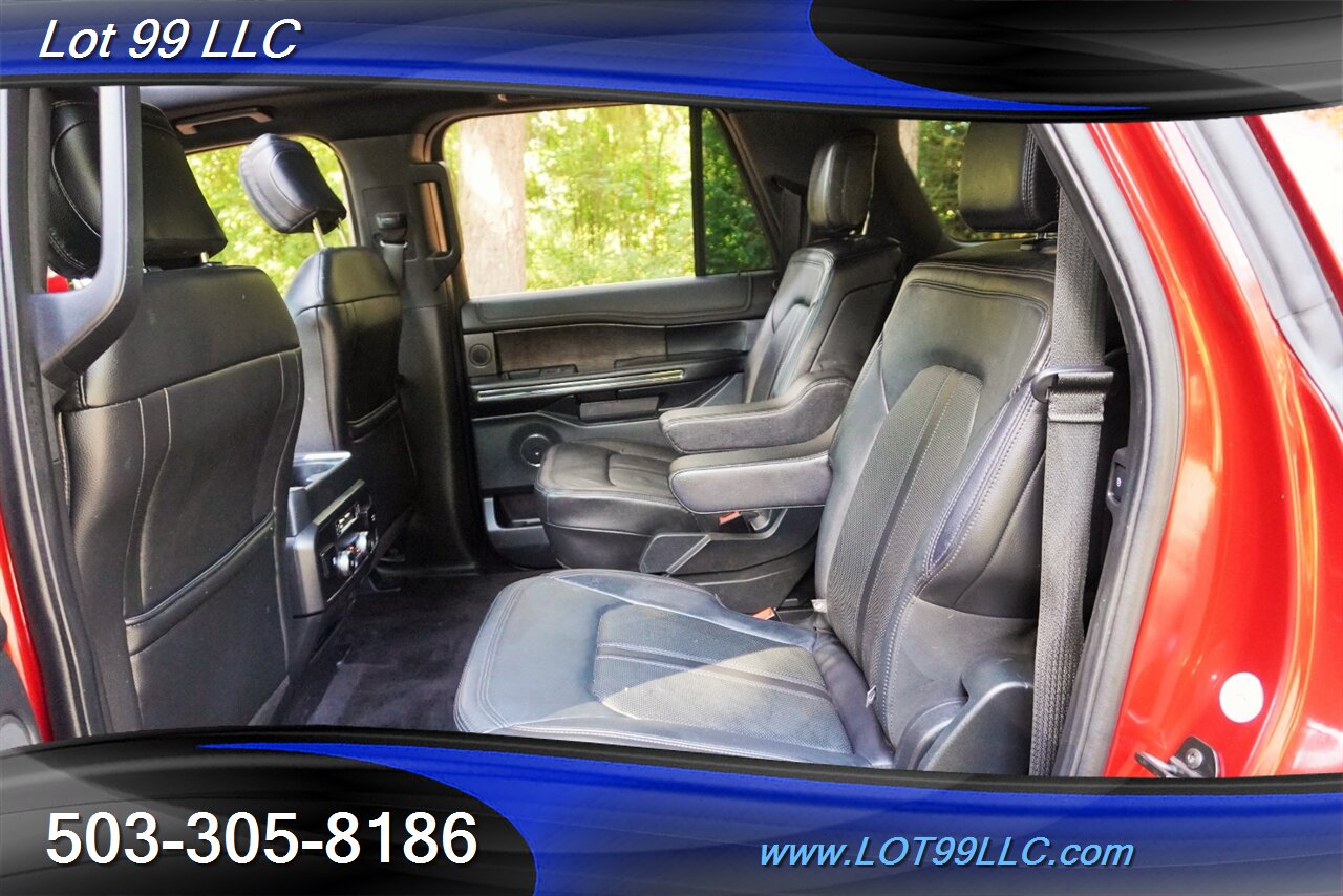 2018 Ford Expedition MAX Limited 4x4 V6 3.5L ECOBOOST Heated AC Leather GPS Pano Roof 3 ROW SEATING Premium Wheels NEW TIRES - Photo 13 - Milwaukie, OR 97267
