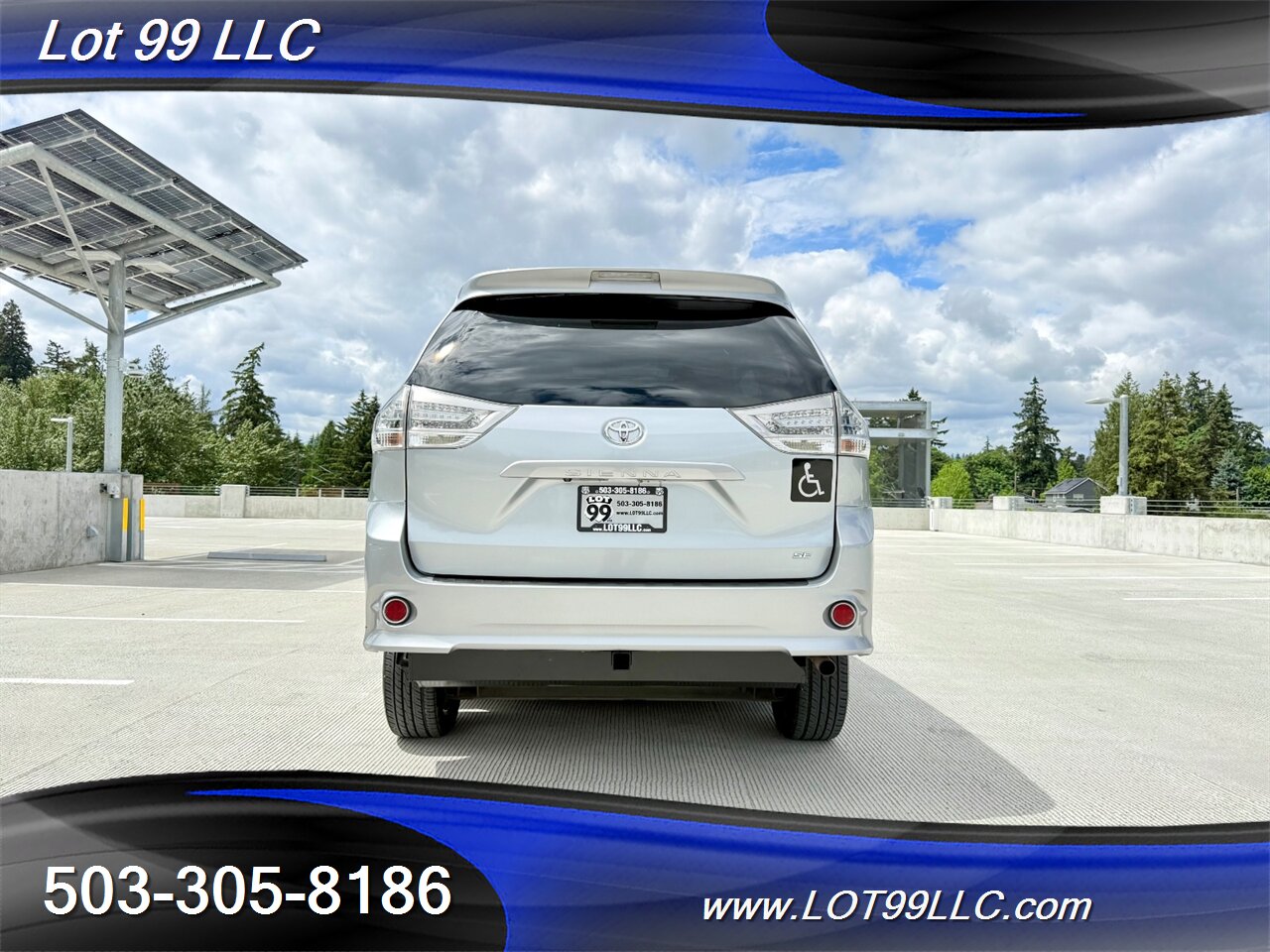2014 Toyota Sienna SE Side Ramp WHEELCHAIR VAN 6-Passenger Leather  DVD Sunroof Power Ramp - Photo 11 - Milwaukie, OR 97267