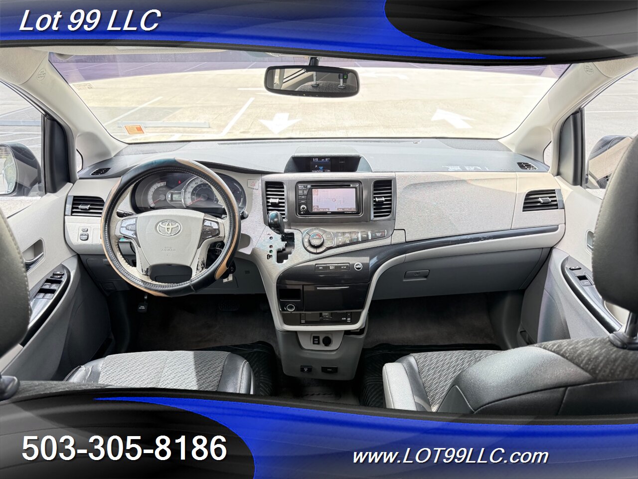 2014 Toyota Sienna SE Side Ramp WHEELCHAIR VAN 6-Passenger Leather  DVD Sunroof Power Ramp - Photo 14 - Milwaukie, OR 97267