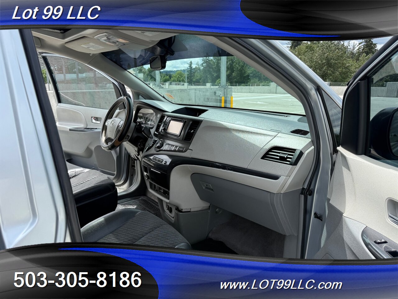 2014 Toyota Sienna SE Side Ramp WHEELCHAIR VAN 6-Passenger Leather  DVD Sunroof Power Ramp - Photo 44 - Milwaukie, OR 97267