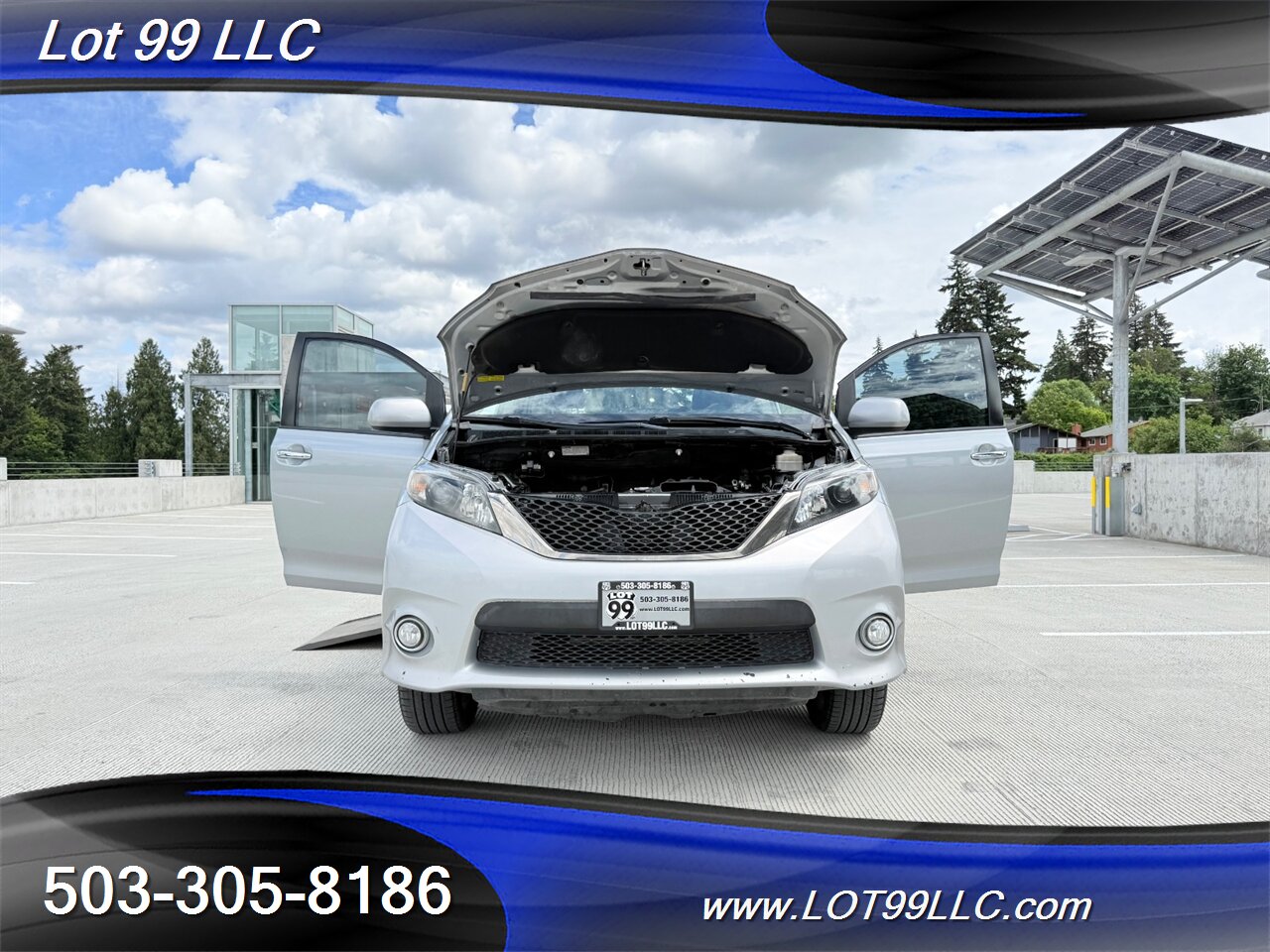2014 Toyota Sienna SE Side Ramp WHEELCHAIR VAN 6-Passenger Leather  DVD Sunroof Power Ramp - Photo 32 - Milwaukie, OR 97267