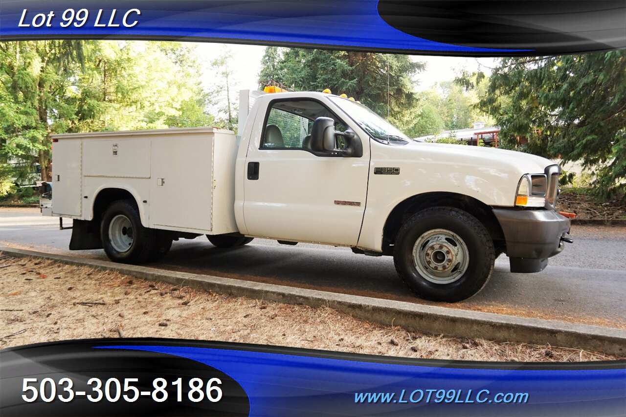 2004 Ford F-350 Dually POWER STROKE Bulletproof SERIVE BED   - Photo 7 - Milwaukie, OR 97267