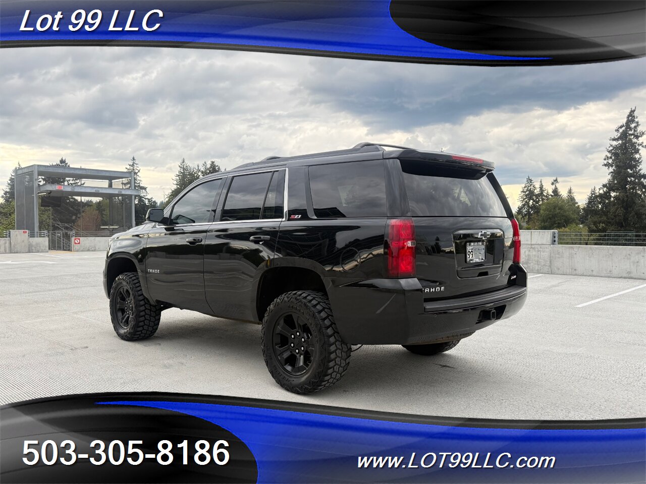 2017 Chevrolet Tahoe LT  Z71 4x4 126k LIFTED 33 " Offroad Tires Quad  Buckets (Captains) 3rd Row Leather Navi Cam BOSE Tow Package - Photo 8 - Milwaukie, OR 97267