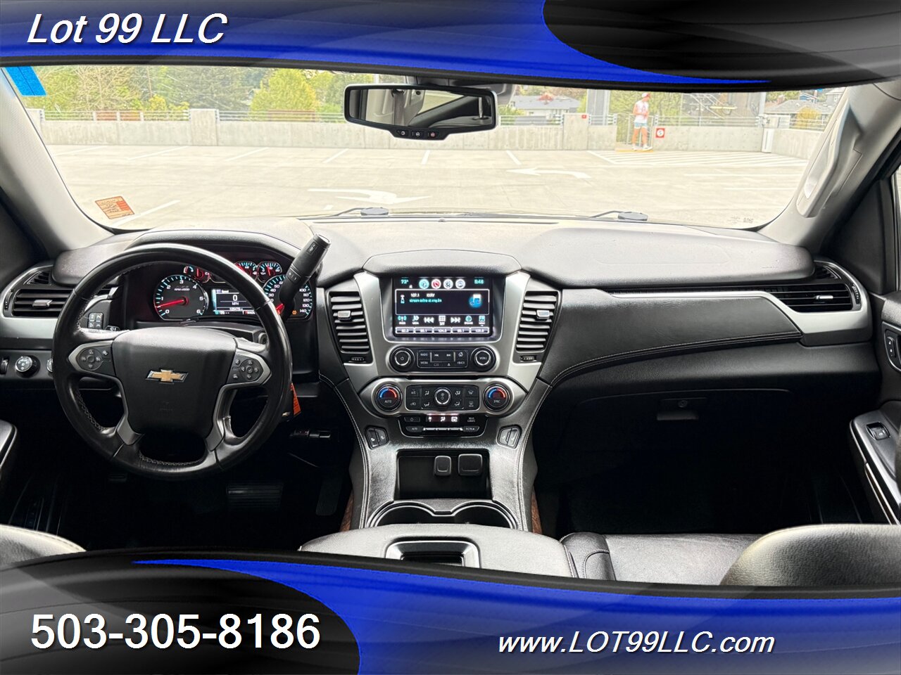 2017 Chevrolet Tahoe LT  Z71 4x4 126k LIFTED 33 " Offroad Tires Quad  Buckets (Captains) 3rd Row Leather Navi Cam BOSE Tow Package - Photo 10 - Milwaukie, OR 97267