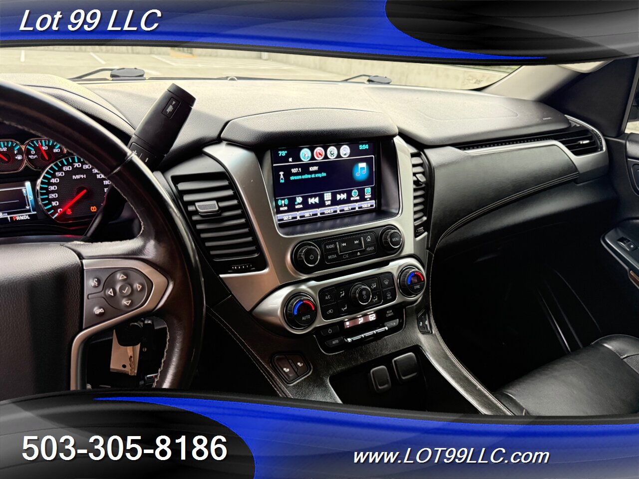 2017 Chevrolet Tahoe LT  Z71 4x4 126k LIFTED 33 " Offroad Tires Quad  Buckets (Captains) 3rd Row Leather Navi Cam BOSE Tow Package - Photo 16 - Milwaukie, OR 97267