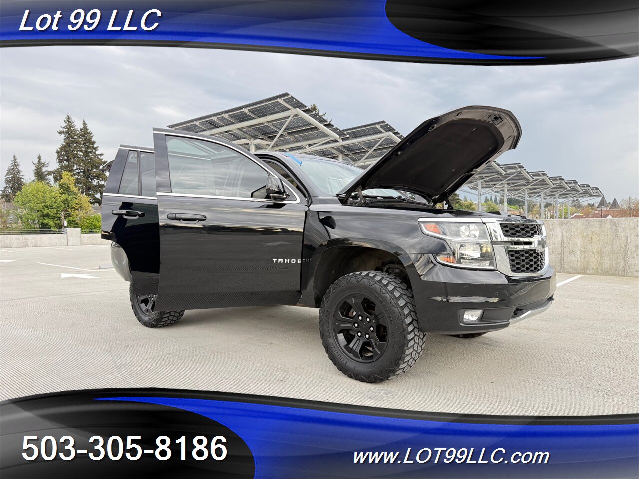 2017 Chevrolet Tahoe LT  Z71 4x4 126k LIFTED 33 " Offroad Tires Quad  Buckets (Captains) 3rd Row Leather Navi Cam BOSE Tow Package - Photo 29 - Milwaukie, OR 97267