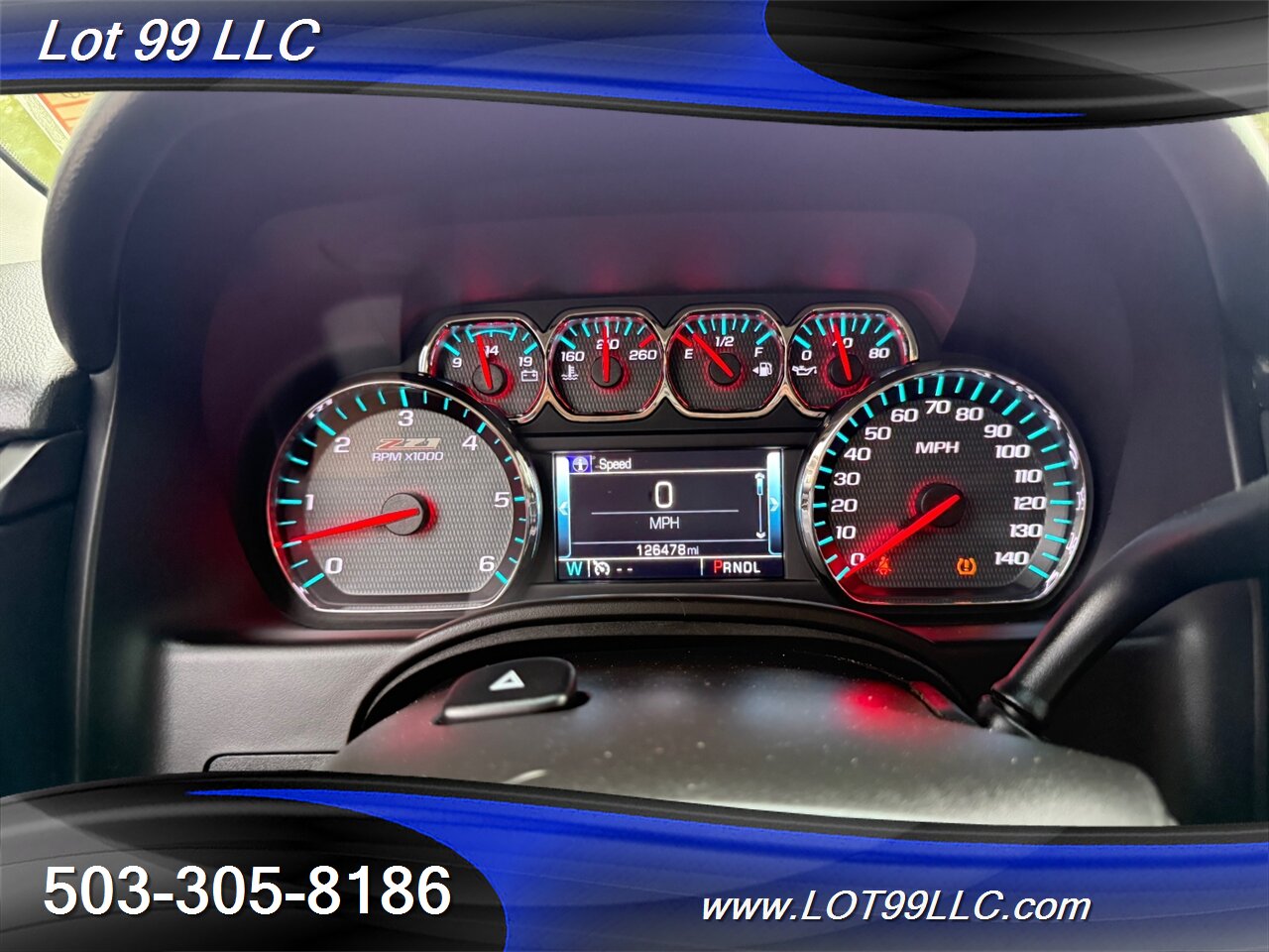 2017 Chevrolet Tahoe LT  Z71 4x4 126k LIFTED 33 " Offroad Tires Quad  Buckets (Captains) 3rd Row Leather Navi Cam BOSE Tow Package - Photo 9 - Milwaukie, OR 97267