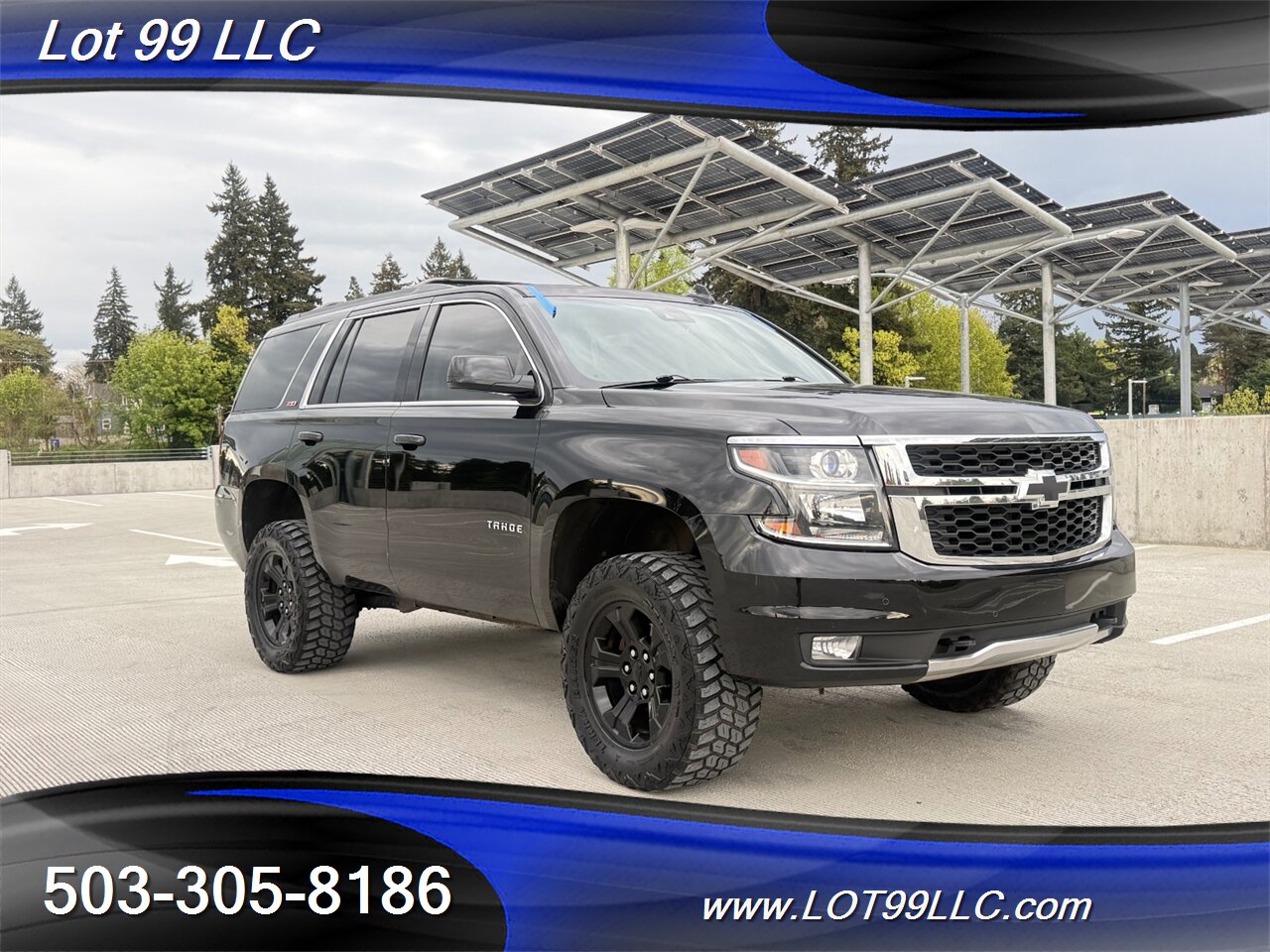 2017 Chevrolet Tahoe LT  Z71 4x4 126k LIFTED 33 " Offroad Tires Quad  Buckets (Captains) 3rd Row Leather Navi Cam BOSE Tow Package - Photo 4 - Milwaukie, OR 97267