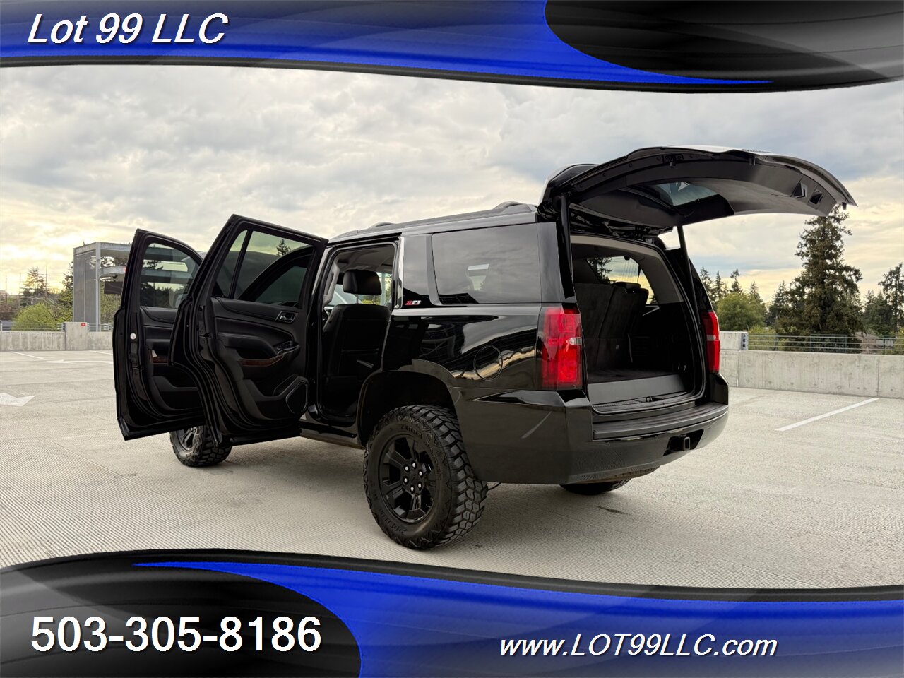 2017 Chevrolet Tahoe LT  Z71 4x4 126k LIFTED 33 " Offroad Tires Quad  Buckets (Captains) 3rd Row Leather Navi Cam BOSE Tow Package - Photo 32 - Milwaukie, OR 97267