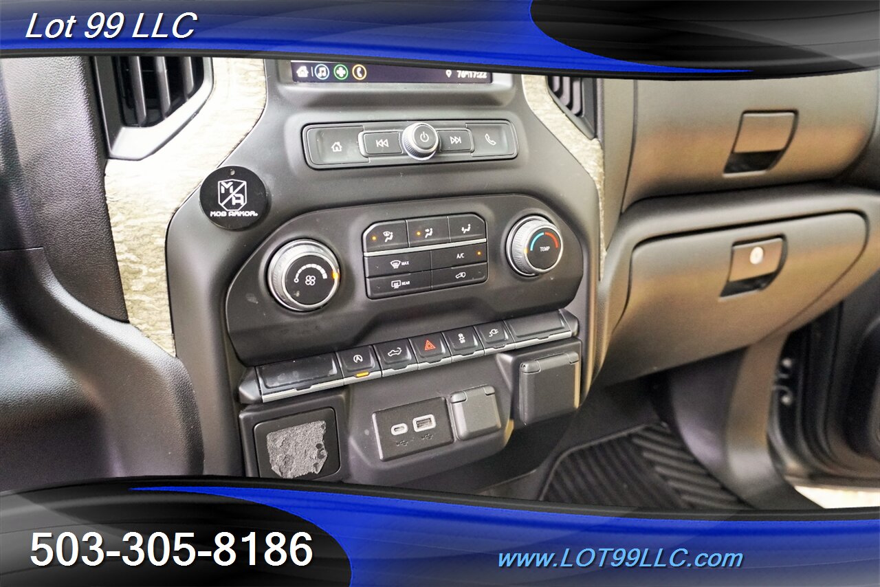 2021 Chevrolet Silverado 1500 Custom 4X4 Crew Cab Auto Short Bed LIFTED 20  Black Wheels OFF ROAD TIRES 2 OWNERS - Photo 19 - Milwaukie, OR 97267