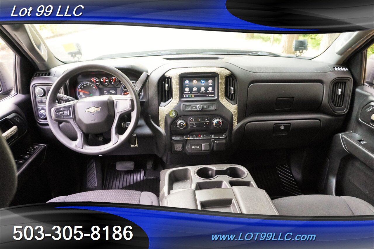 2021 Chevrolet Silverado 1500 Custom 4X4 Crew Cab Auto Short Bed LIFTED 20  Black Wheels OFF ROAD TIRES 2 OWNERS - Photo 13 - Milwaukie, OR 97267