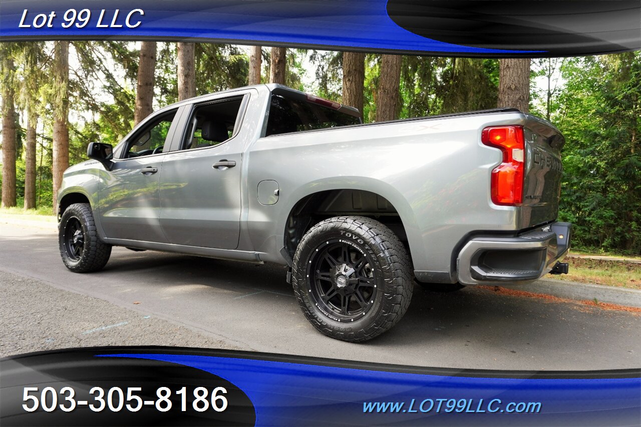 2021 Chevrolet Silverado 1500 Custom 4X4 Crew Cab Auto Short Bed LIFTED 20  Black Wheels OFF ROAD TIRES 2 OWNERS - Photo 11 - Milwaukie, OR 97267