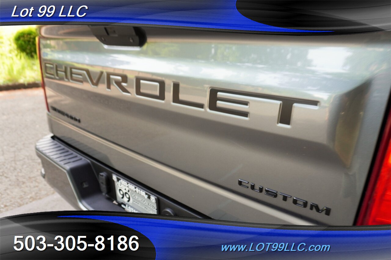 2021 Chevrolet Silverado 1500 Custom 4X4 Crew Cab Auto Short Bed LIFTED 20  Black Wheels OFF ROAD TIRES 2 OWNERS - Photo 30 - Milwaukie, OR 97267