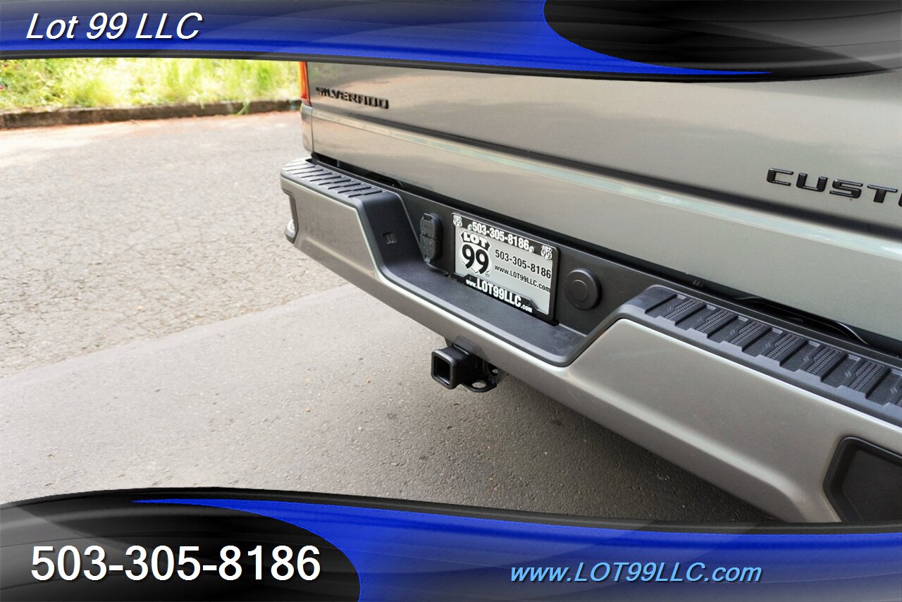 2021 Chevrolet Silverado 1500 Custom 4X4 Crew Cab Auto Short Bed LIFTED 20  Black Wheels OFF ROAD TIRES 2 OWNERS - Photo 32 - Milwaukie, OR 97267