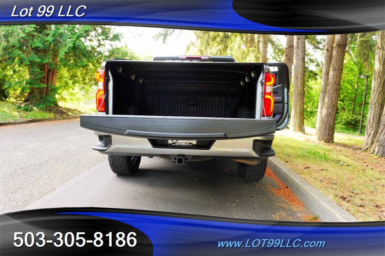 2021 Chevrolet Silverado 1500 Custom 4X4 Crew Cab Auto Short Bed LIFTED 20  Black Wheels OFF ROAD TIRES 2 OWNERS - Photo 28 - Milwaukie, OR 97267