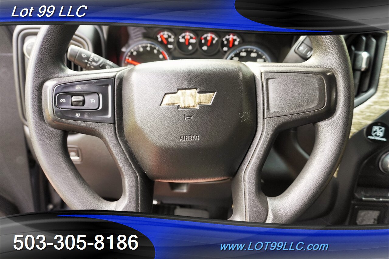 2021 Chevrolet Silverado 1500 Custom 4X4 Crew Cab Auto Short Bed LIFTED 20  Black Wheels OFF ROAD TIRES 2 OWNERS - Photo 20 - Milwaukie, OR 97267