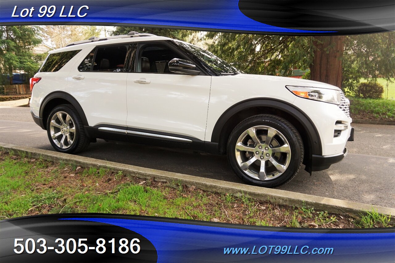 2020 Ford Explorer Platinum 4x4 3.0L ECOBOOST Leather Pano 20S 1OWNER   - Photo 7 - Milwaukie, OR 97267