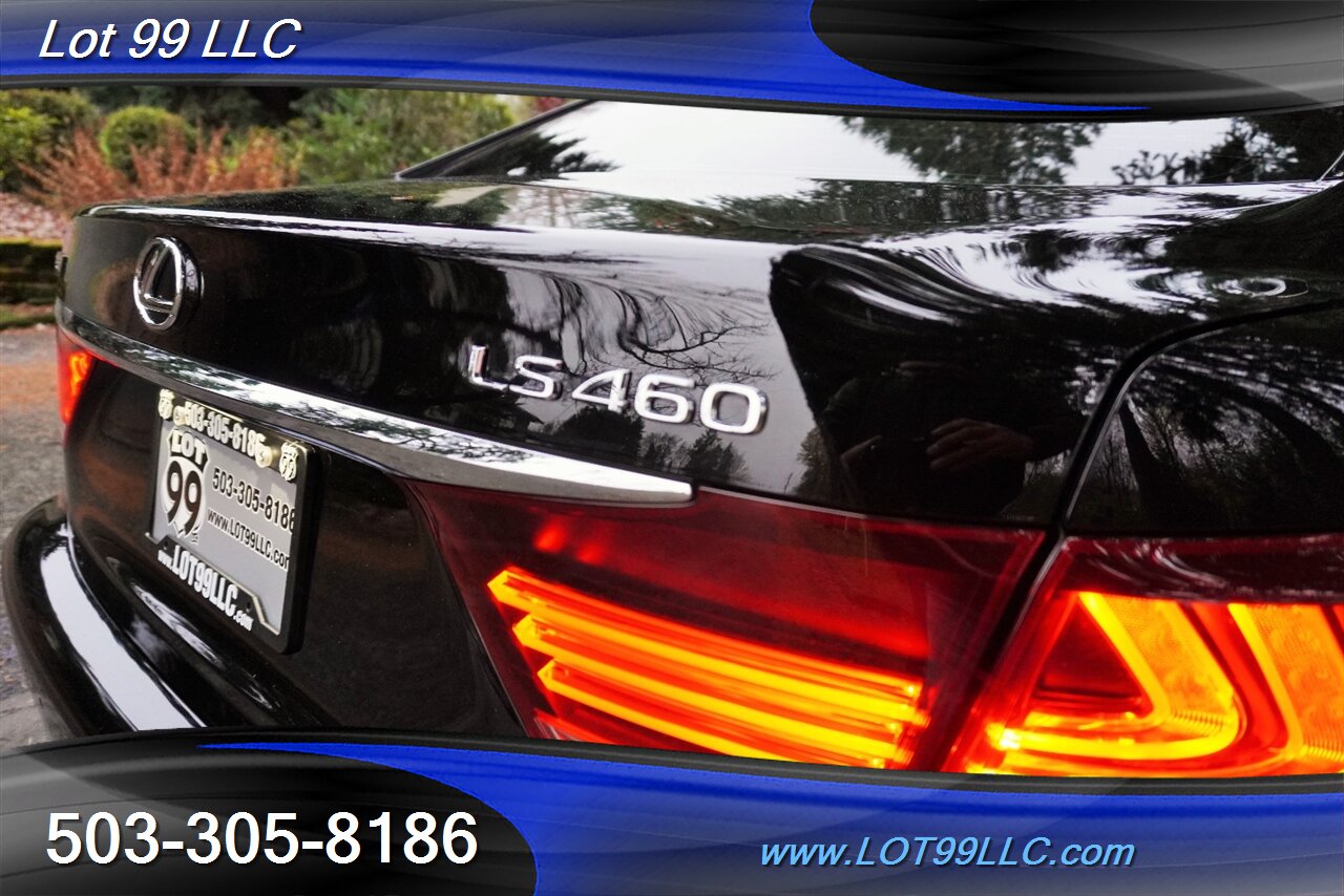 2015 Lexus LS 460 Sedan V8 Heated AC Leather Moon GPS AIRIDE   - Photo 34 - Milwaukie, OR 97267