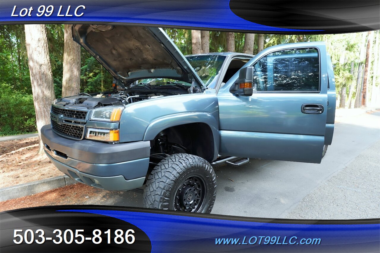 2007 Chevrolet Silverado 3500 LT2 4dr Crew Cab 4X4 6.6L Duramax LONG BED Lifted Black Wheels Newer Tires Matching Color Canopy - Photo 23 - Milwaukie, OR 97267