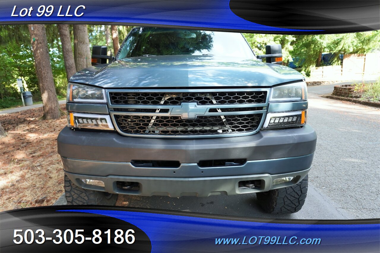 2007 Chevrolet Silverado 3500 LT2 4dr Crew Cab 4X4 6.6L Duramax LONG BED Lifted Black Wheels Newer Tires Matching Color Canopy - Photo 6 - Milwaukie, OR 97267