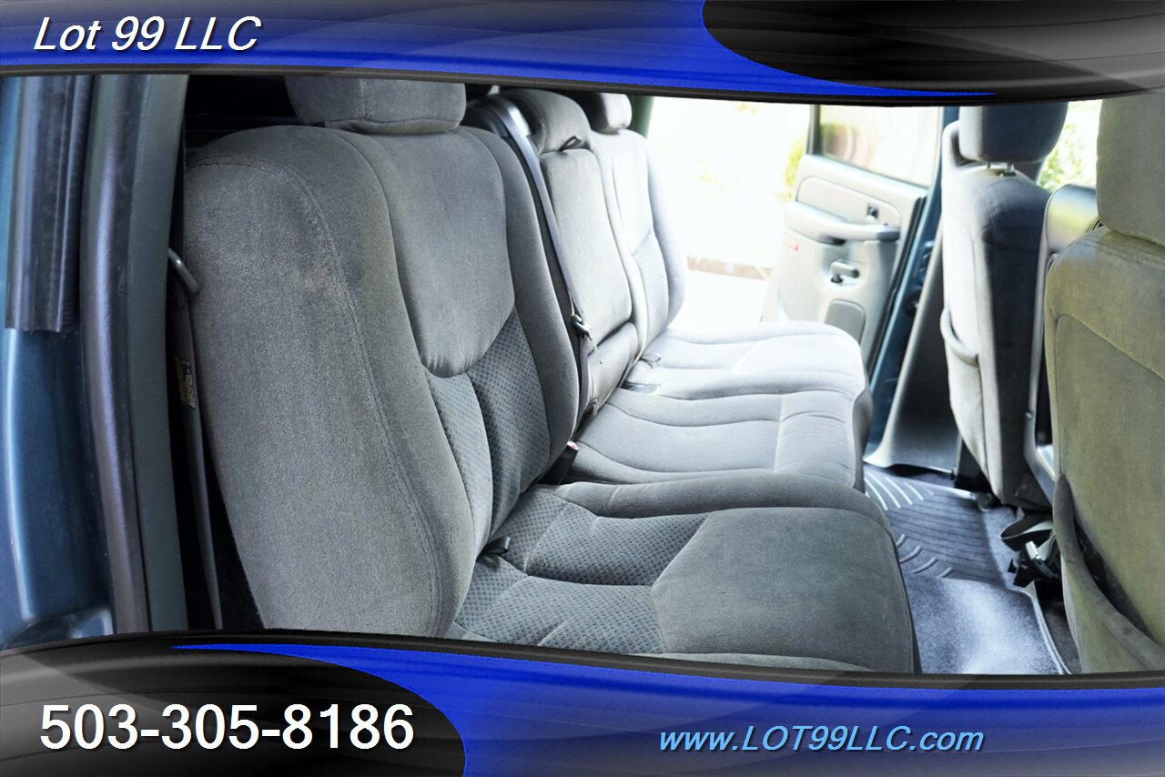 2007 Chevrolet Silverado 3500 LT2 4dr Crew Cab 4X4 6.6L Duramax LONG BED Lifted Black Wheels Newer Tires Matching Color Canopy - Photo 15 - Milwaukie, OR 97267
