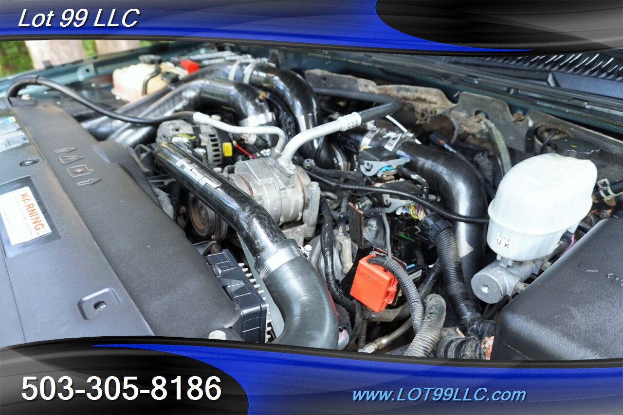 2007 Chevrolet Silverado 3500 LT2 4dr Crew Cab 4X4 6.6L Duramax LONG BED Lifted Black Wheels Newer Tires Matching Color Canopy - Photo 20 - Milwaukie, OR 97267