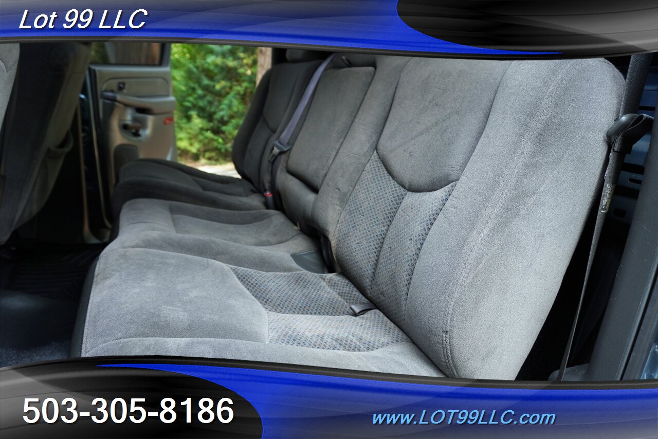 2007 Chevrolet Silverado 3500 LT2 4dr Crew Cab 4X4 6.6L Duramax LONG BED Lifted Black Wheels Newer Tires Matching Color Canopy - Photo 13 - Milwaukie, OR 97267