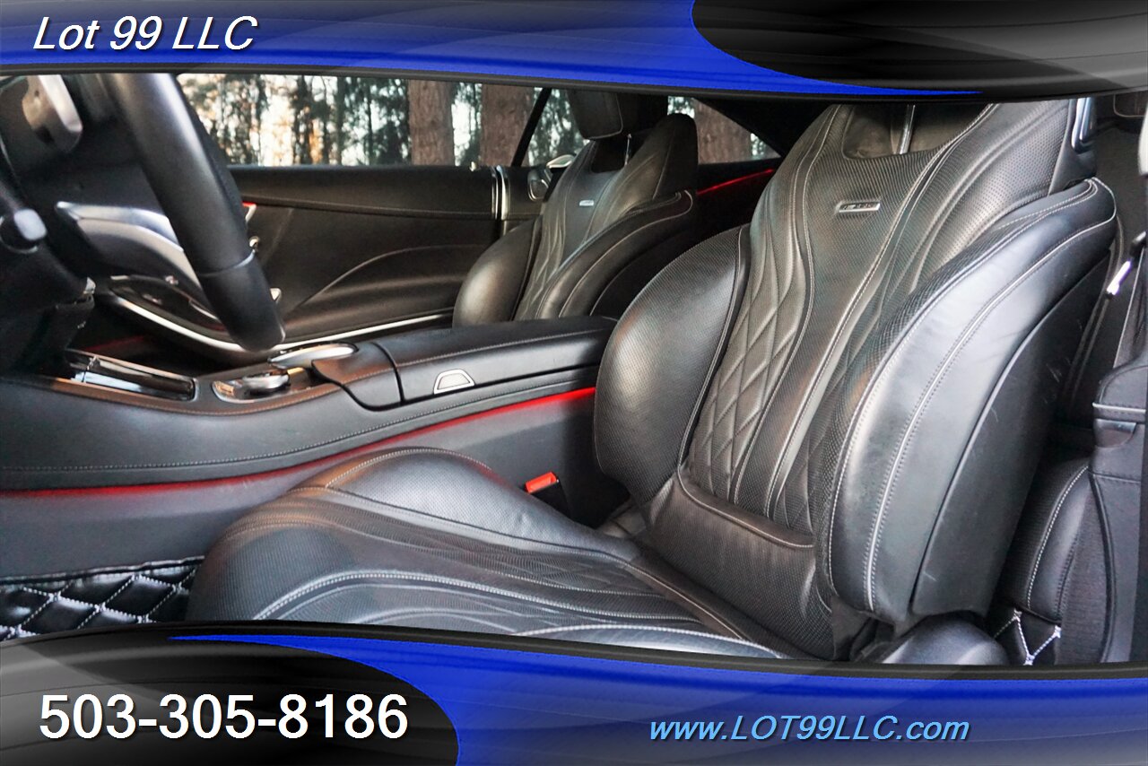 2015 Mercedes-Benz S 63 AMG Coupe 48K Leather Pano Roof GPS 20S   - Photo 12 - Milwaukie, OR 97267