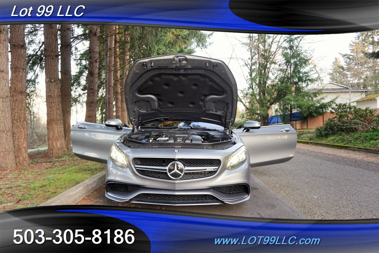 2015 Mercedes-Benz S 63 AMG Coupe 48K Leather Pano Roof GPS 20S   - Photo 29 - Milwaukie, OR 97267