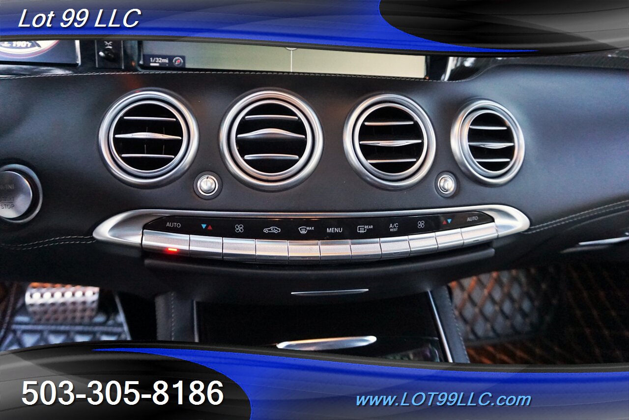 2015 Mercedes-Benz S 63 AMG Coupe 48K Leather Pano Roof GPS 20S   - Photo 25 - Milwaukie, OR 97267