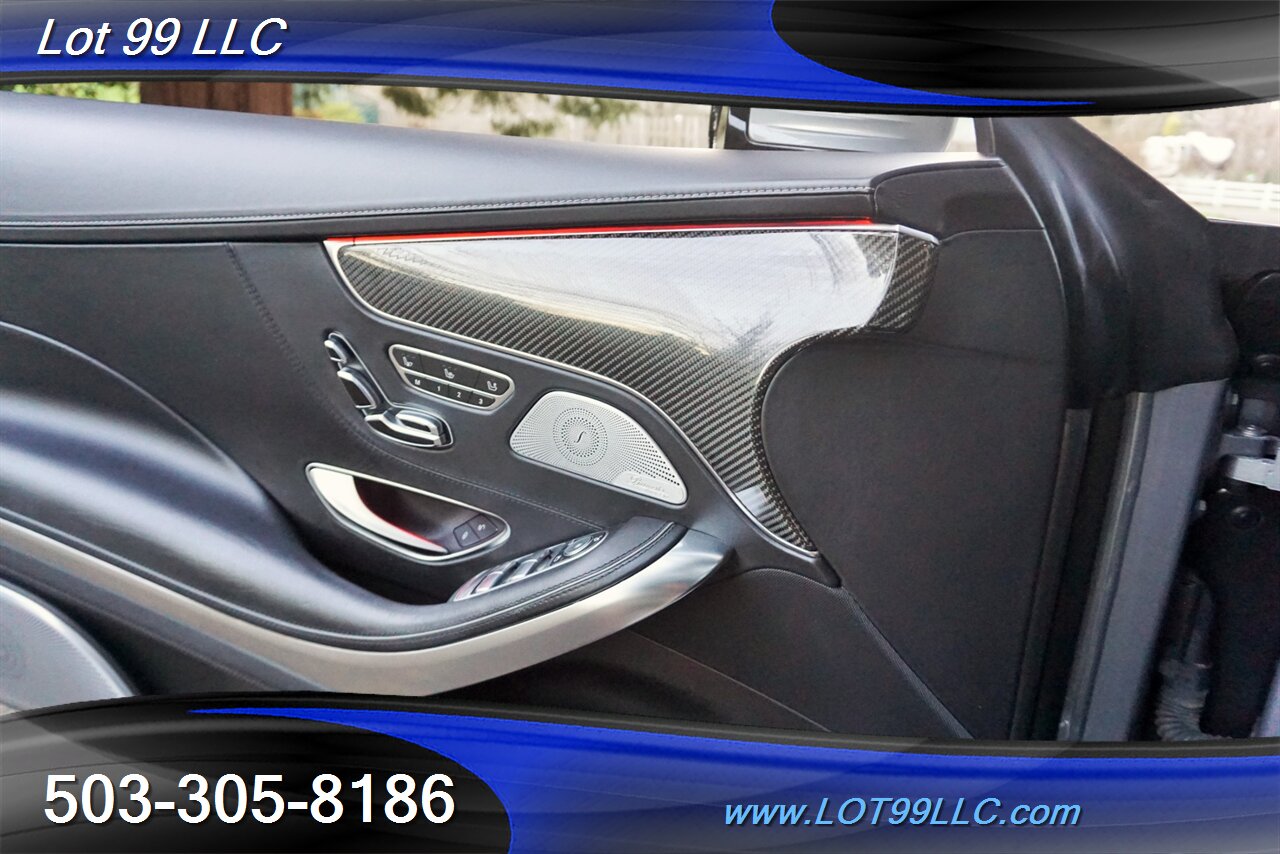 2015 Mercedes-Benz S 63 AMG Coupe 48K Leather Pano Roof GPS 20S   - Photo 50 - Milwaukie, OR 97267